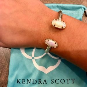 Kendra Scott White 'elton' Station Cuff Bracelet